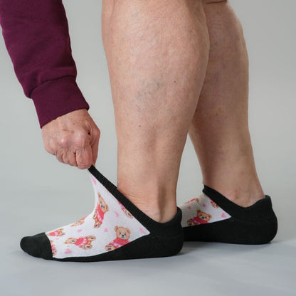 Sweetheart Bear Ankle Socks