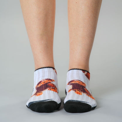 Touchdown Teddy Ankle Compression Socks