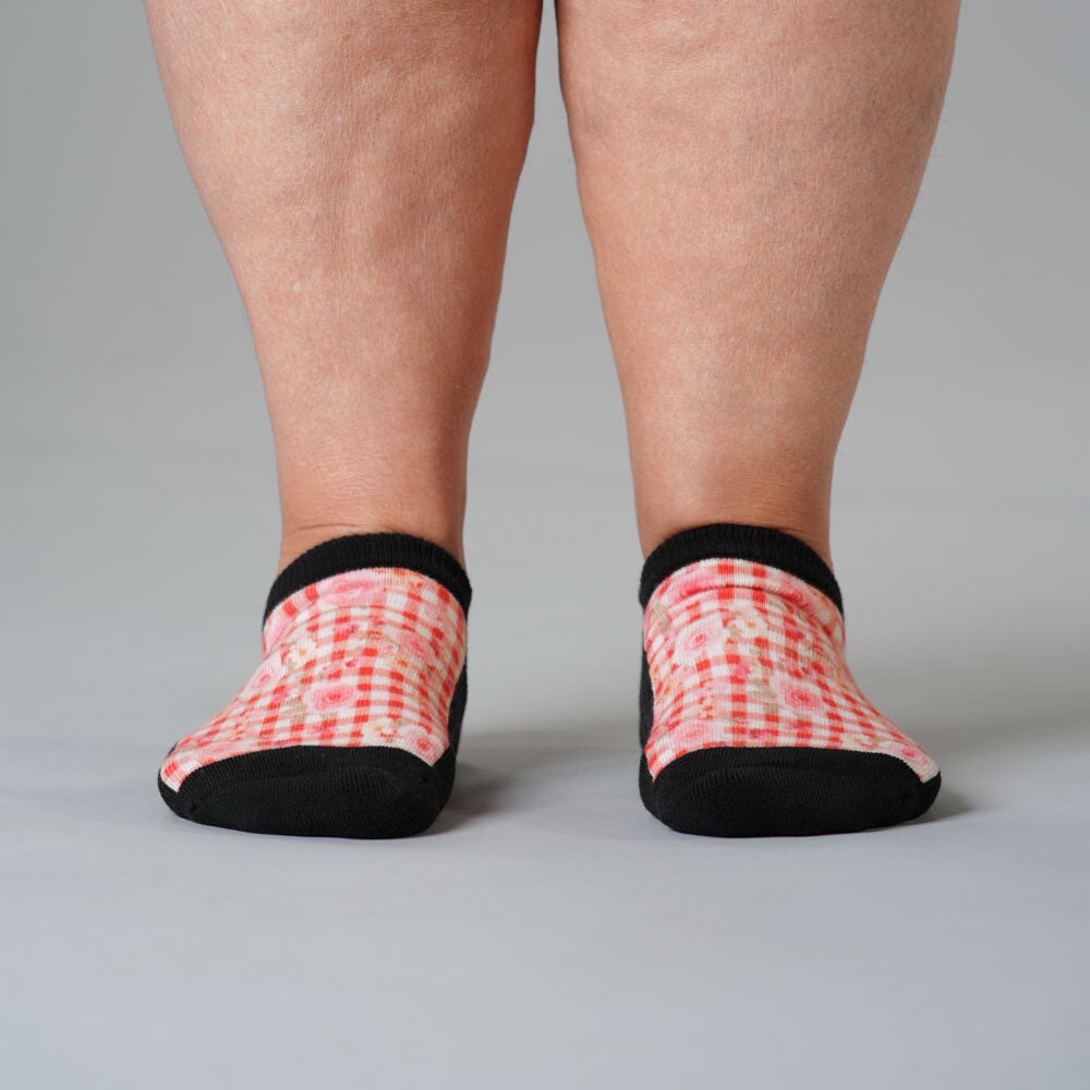 Cottage Rose Ankle Socks