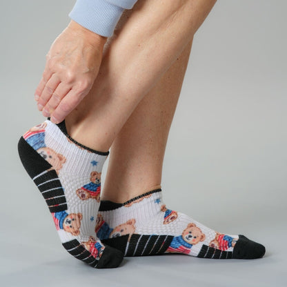 Freedom Bears Ankle Compression Socks