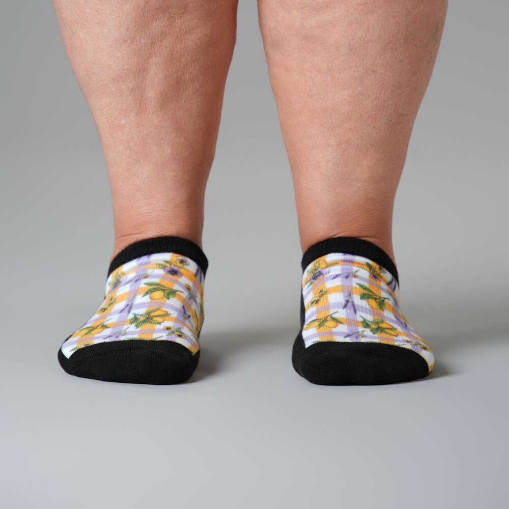 Gingham Garden Ankle Socks 5-Pack Bundle