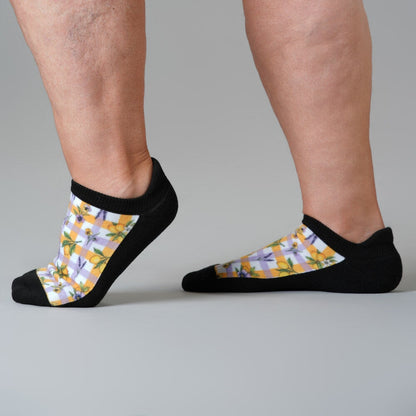 Lavender Lemon Ankle Socks