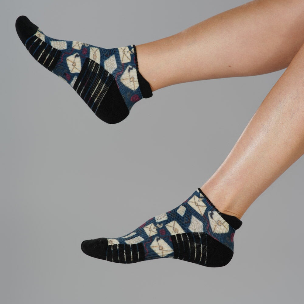 Love Notes Ankle Compression Socks