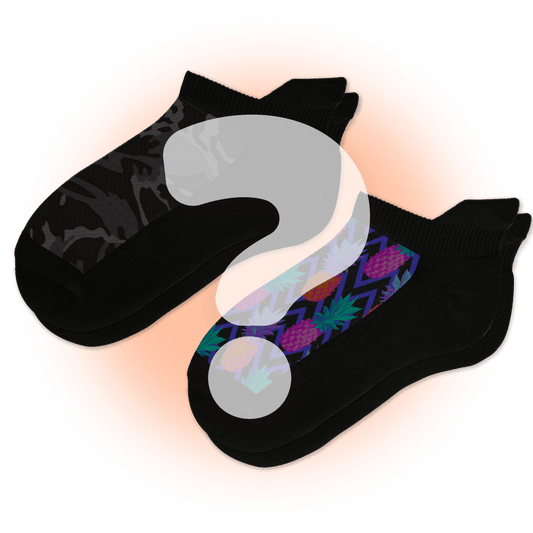 2 Pair Mystery Ankle Socks