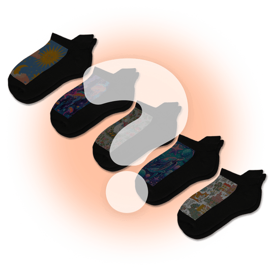 Mystery Ankle Socks Bundle 5-Pack
