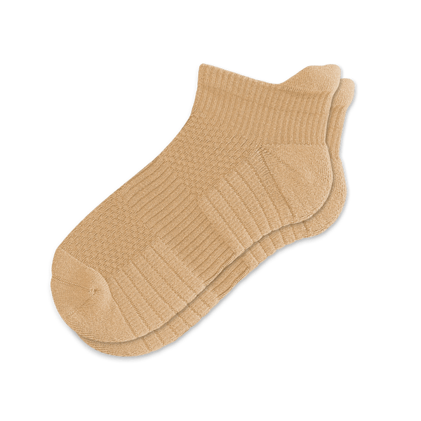 Tan Ankle Compression Socks