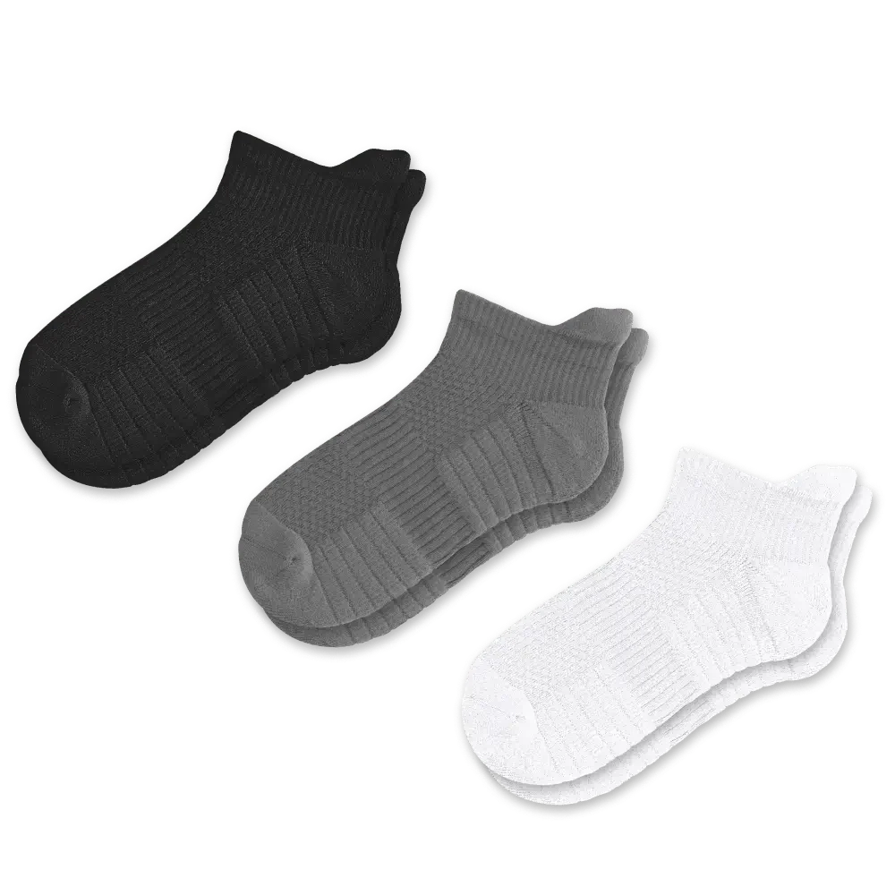 Classics Ankle Compression Socks Bundle 3-Pack