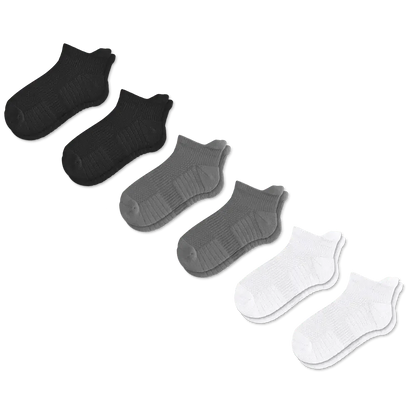 Classics Ankle Compression Socks Bundle 6-Pack