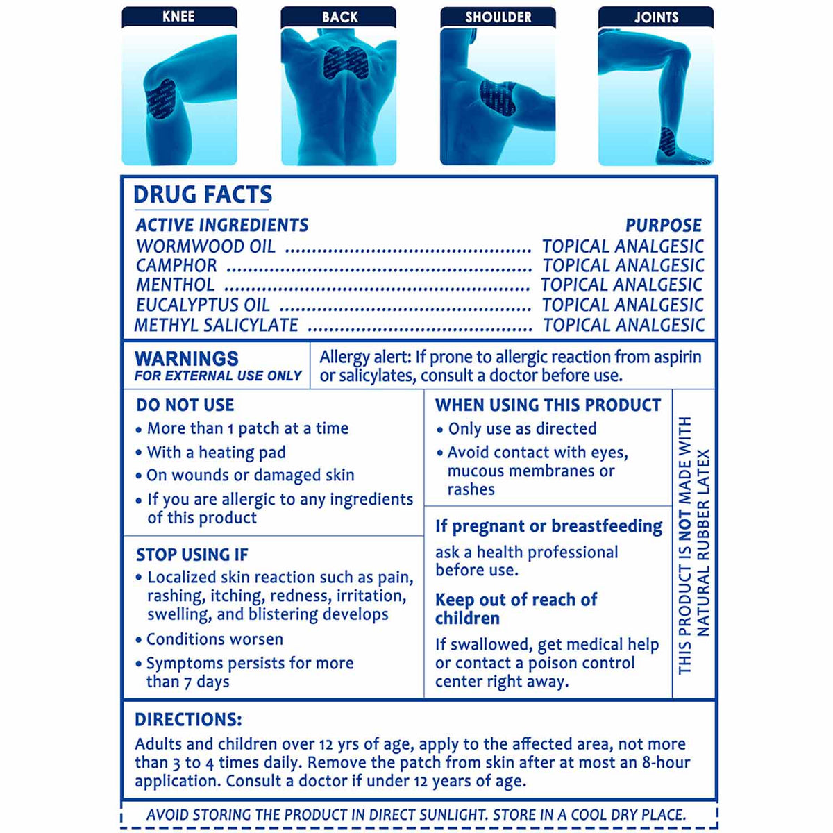 Pain Patch (12 pack)