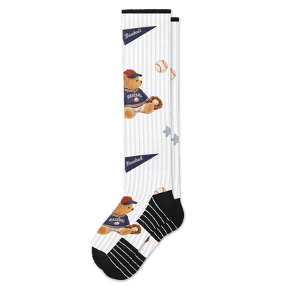 Baseball Bears Compression Socks