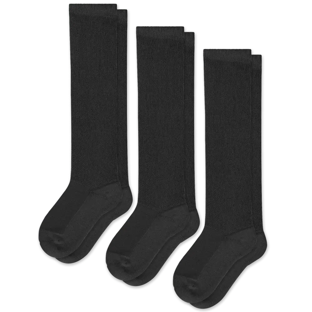 Black EasyStretch™ Socks Bundle 3-Pack