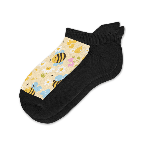 Busy Bee Ankle Socks