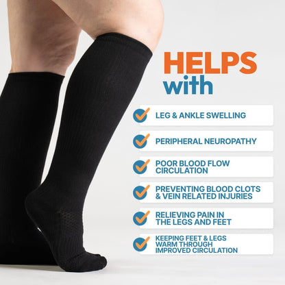 Basics Compression Socks Bundle 12-Pack