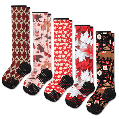 True North Compression Socks 5-Pack Bundle