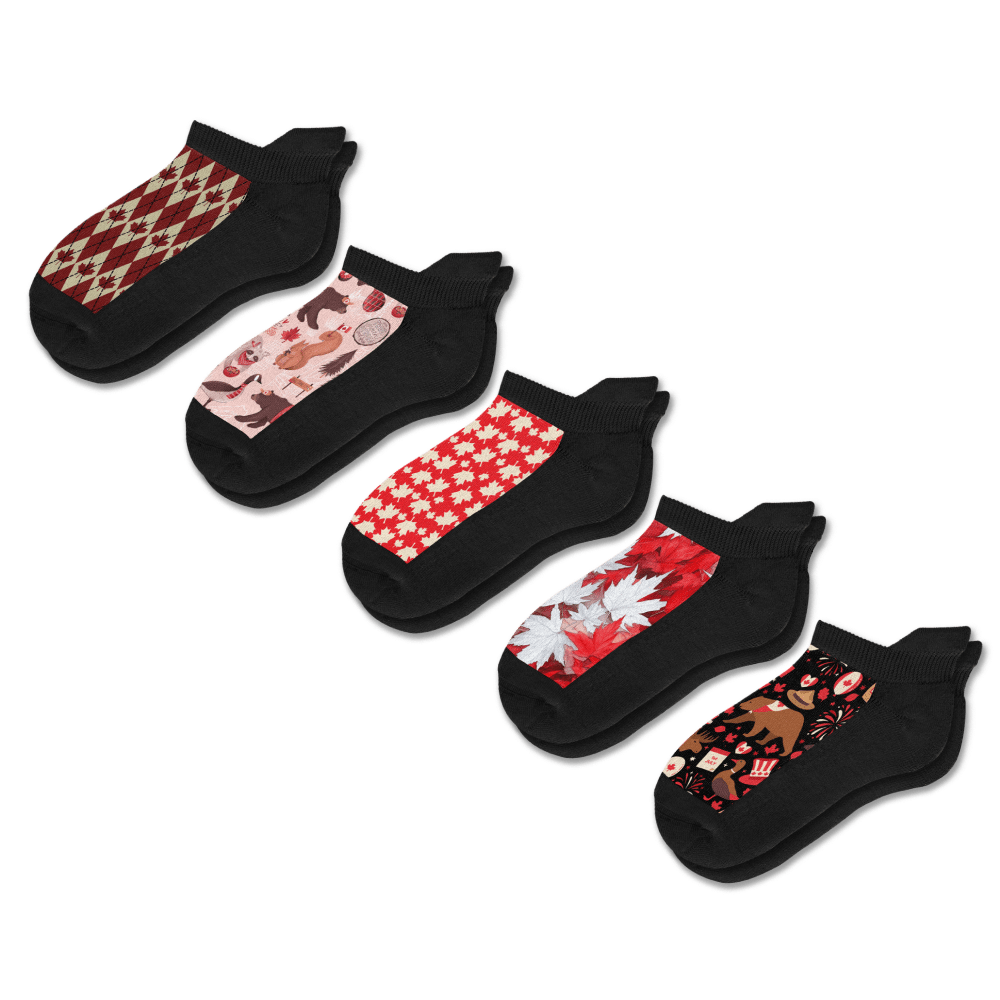 True North Ankle Socks 5-Pack Bundle