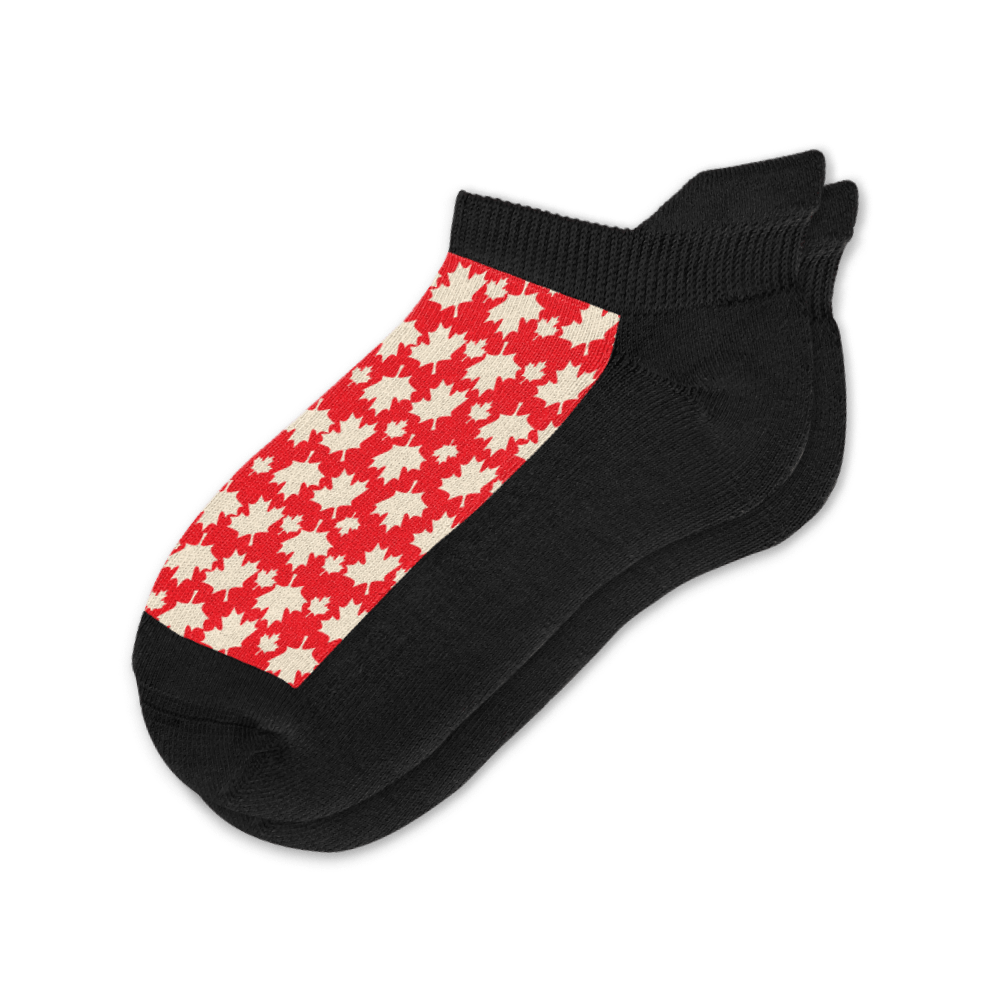 Canadian Maple Ankle Socks