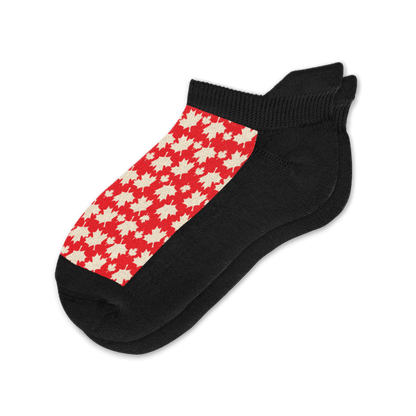 Canadian Maple Ankle Socks