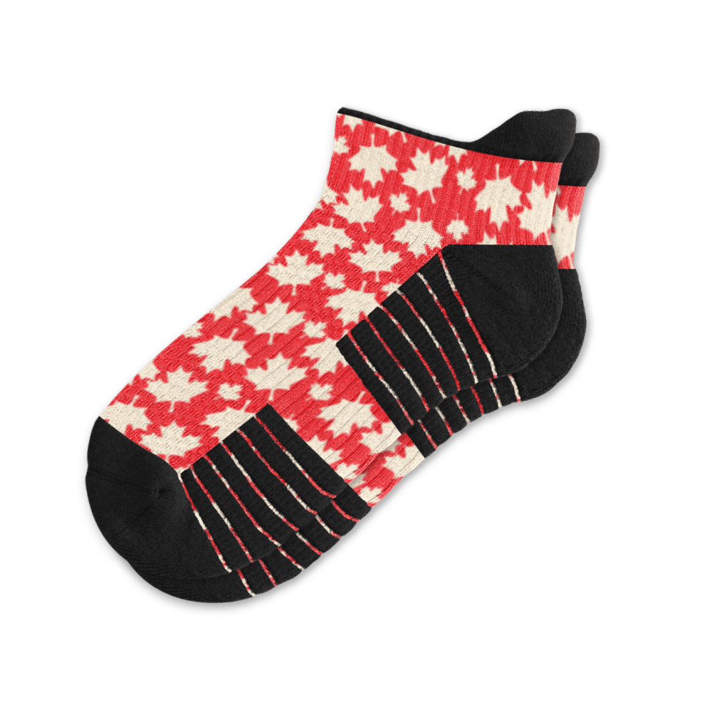 Canadian Maple Ankle Compression Socks