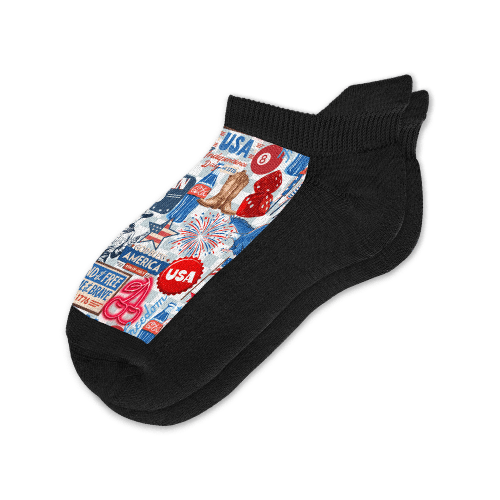 Classic Americana Ankle Socks