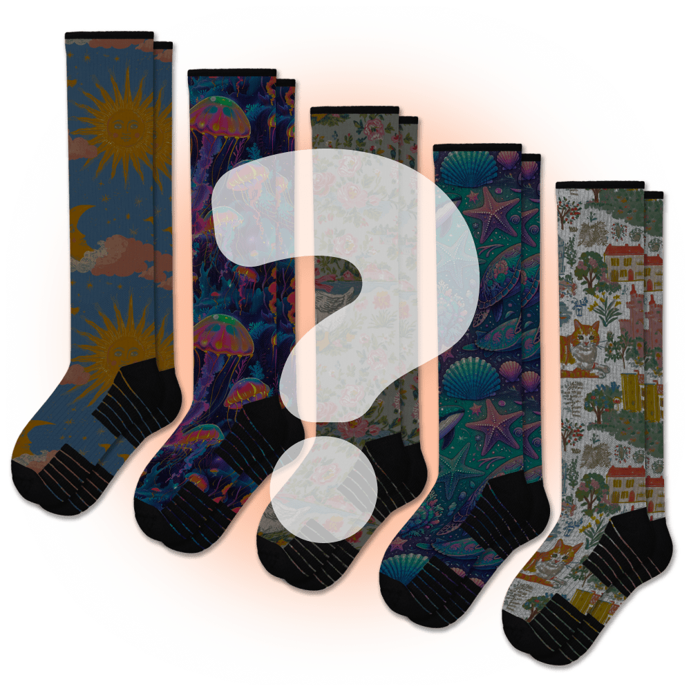 Mystery Compression Socks Bundle 5-Pack