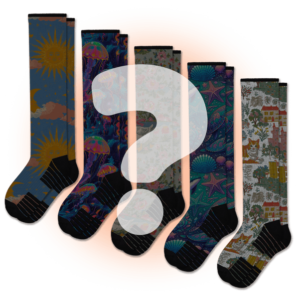 Mystery Compression Socks Bundle 5-Pack