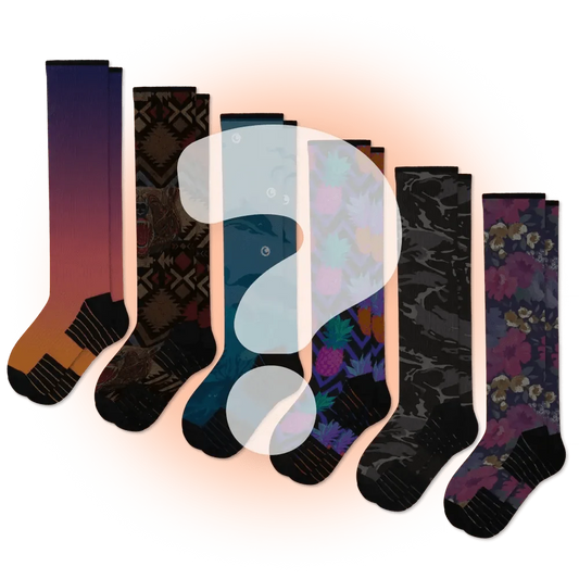 Mystery Compression Socks Bundle 6-Pack