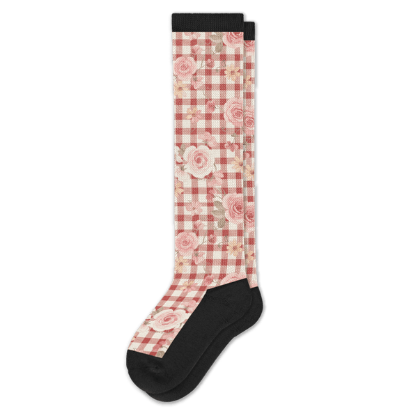Cottage Rose EasyStretch™ Socks