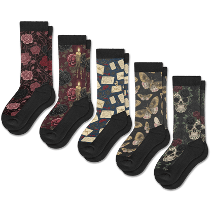 Deadly Devotion EasyStretch™ Socks 5-Pack Bundle