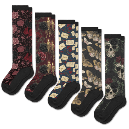 Deadly Devotion EasyStretch™ Socks 5-Pack Bundle