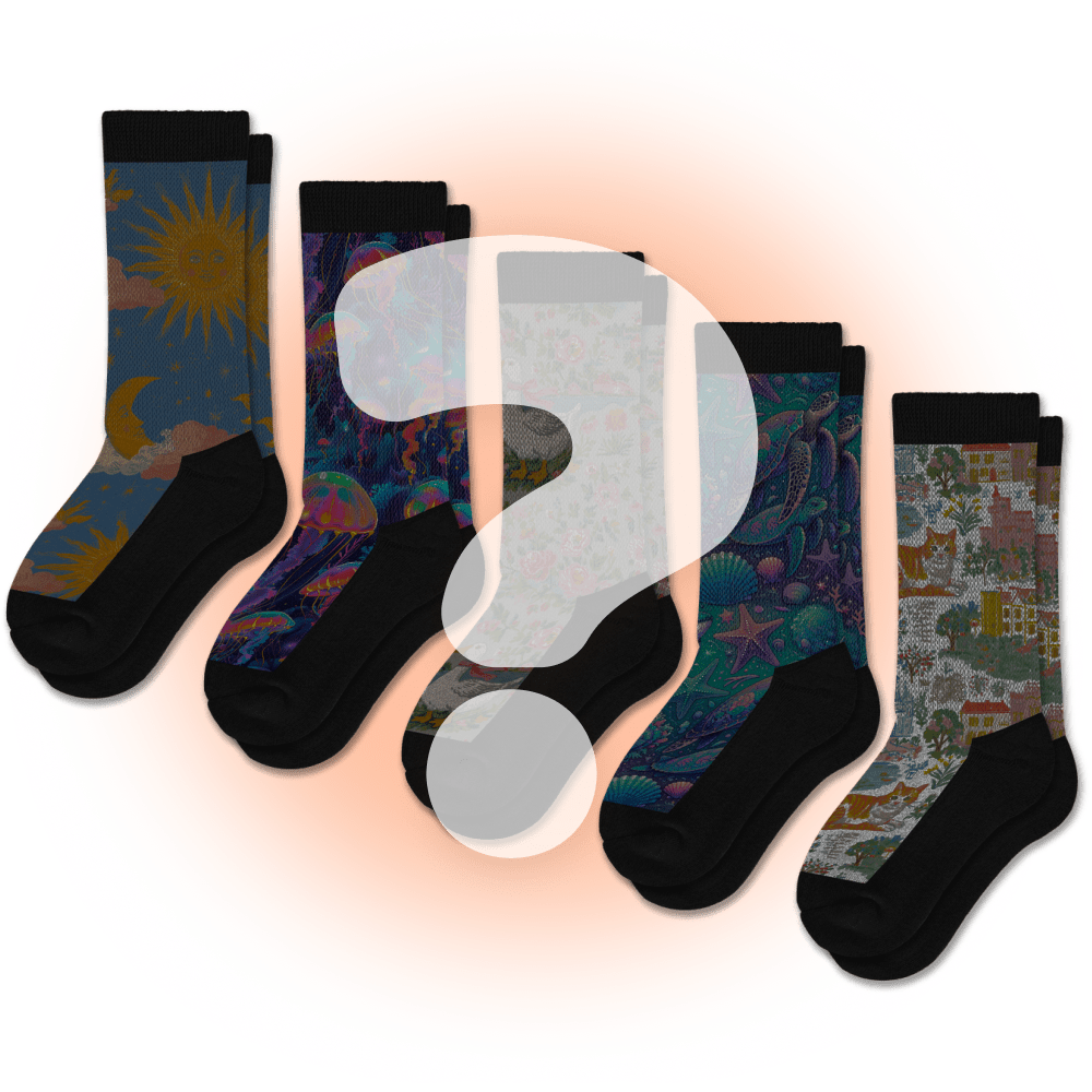 Mystery EasyStretch™ Socks Bundle 5-Pack