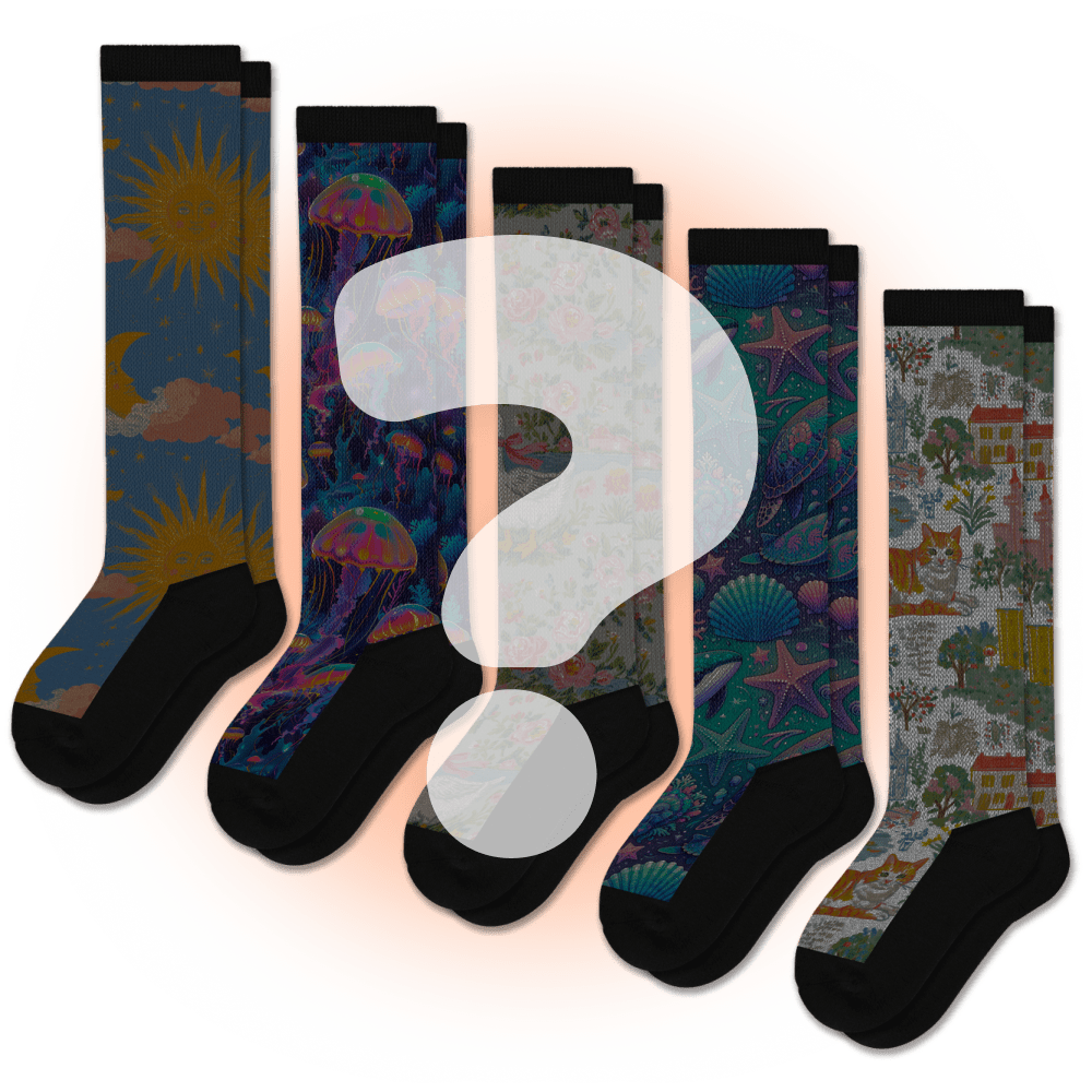 Mystery EasyStretch™ Socks Bundle 5-Pack