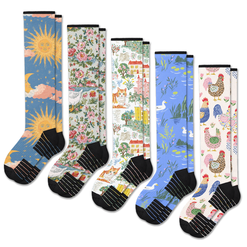 Fairytale Compression Socks 5-Pack Bundle