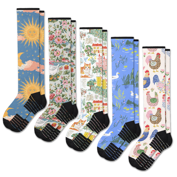 Fairytale Compression Socks 5-Pack Bundle
