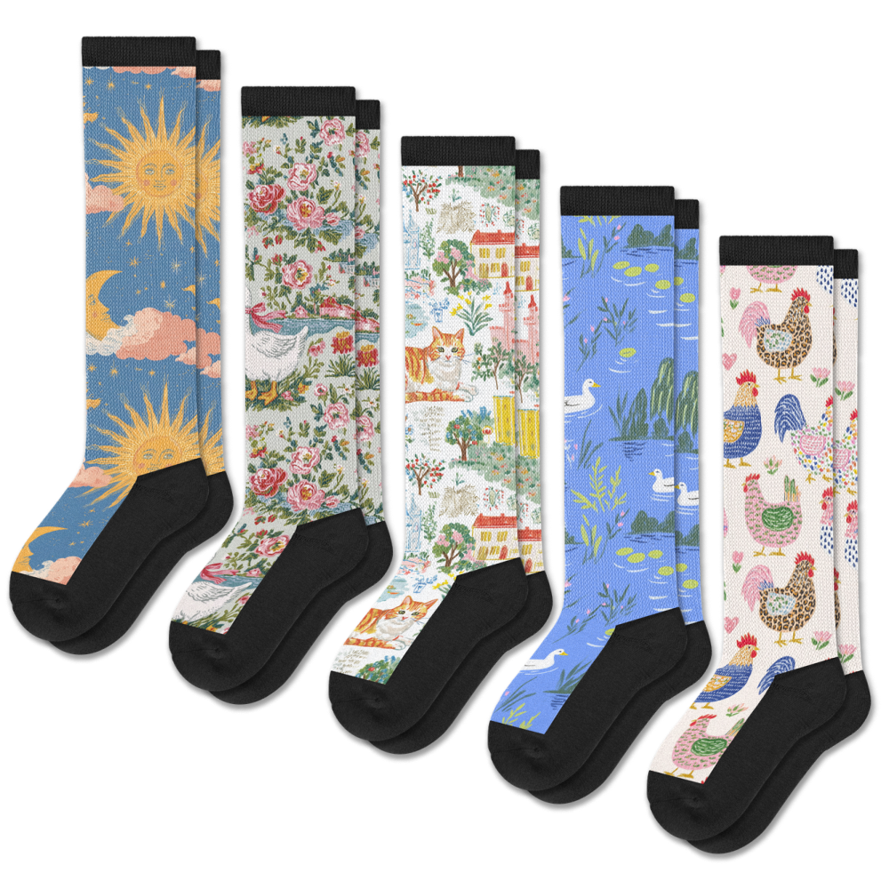 Fairytale EasyStretch™ Socks 5-Pack Bundle