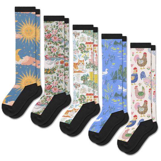 Fairytale EasyStretch™ Socks 5-Pack Bundle
