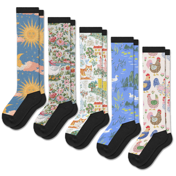 Fairytale EasyStretch™ Socks 5-Pack Bundle