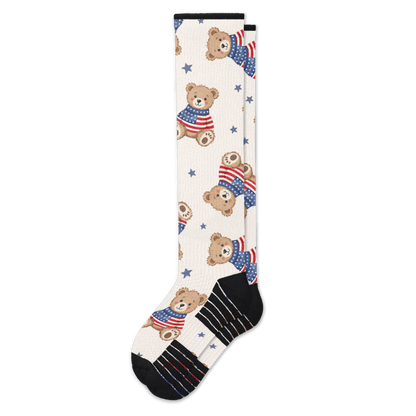 Freedom Bears Compression Socks