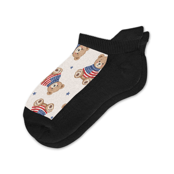 Freedom Bears Ankle Socks