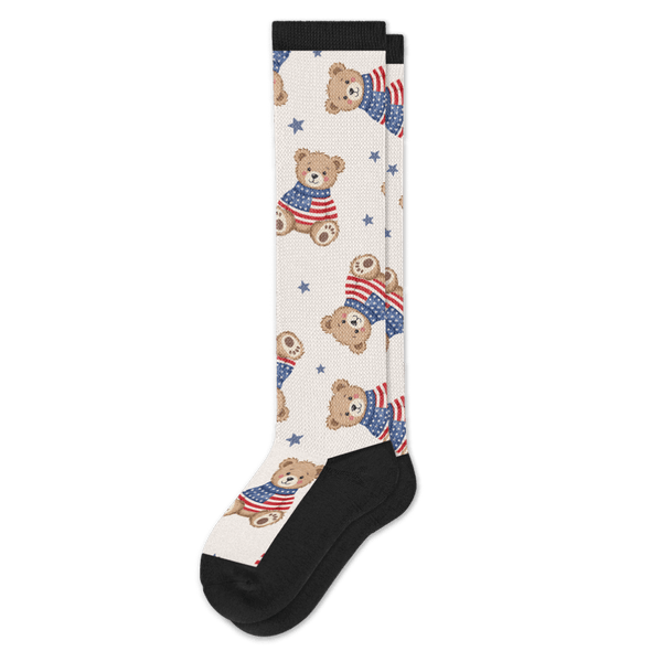 Freedom Bears EasyStretch™ Socks