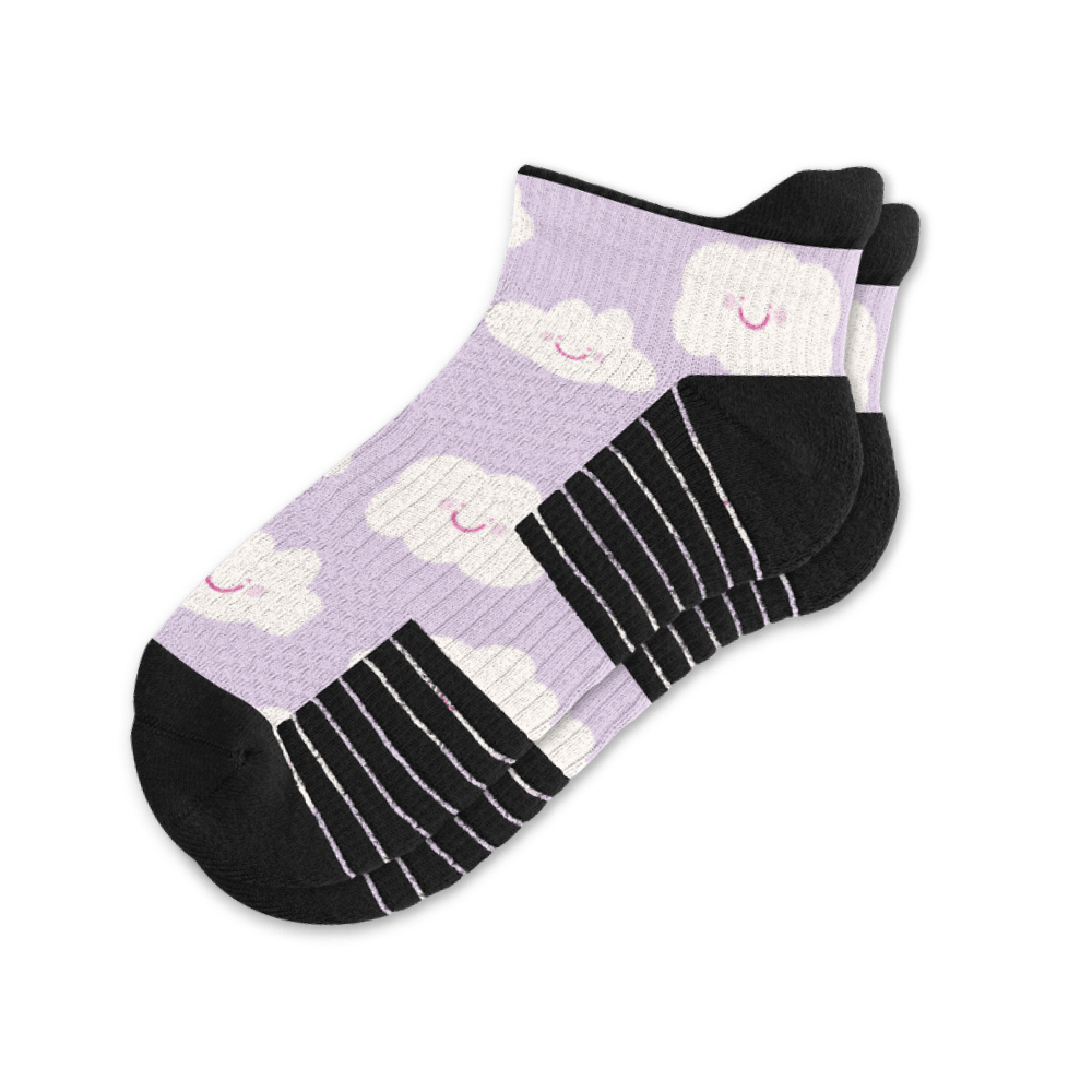 Happy Clouds Ankle Compression Socks