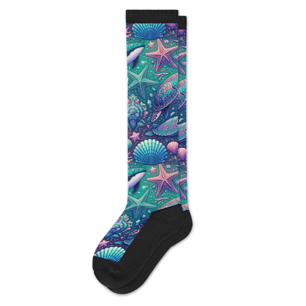 Iridescent Sealife EasyStretch™ Socks