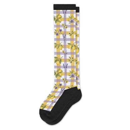 Lavender Lemon EasyStretch™ Socks