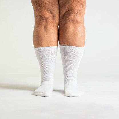 White EasyStretch™ Socks Bundle 12-Pack