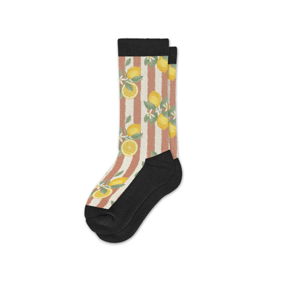 Lemon Stripes EasyStretch™ Socks