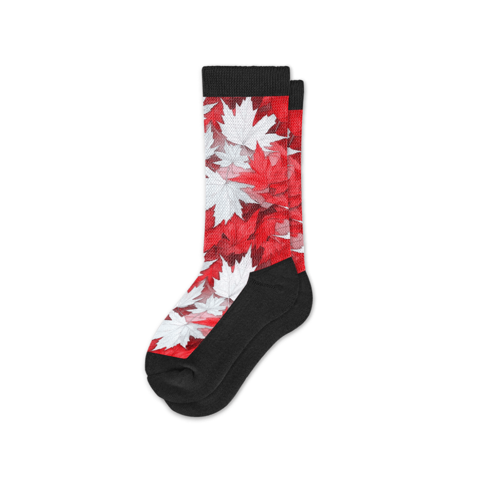 Maple Leaves EasyStretch™ Socks