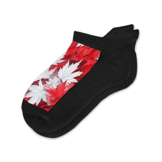 Maple Leaves Ankle Socks