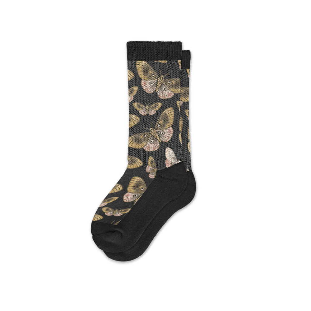 Midnight Moths EasyStretch™ Socks