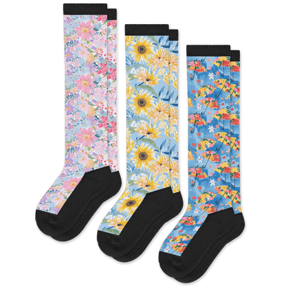Bloom EasyStretch™ Socks 3-Pack Bundle