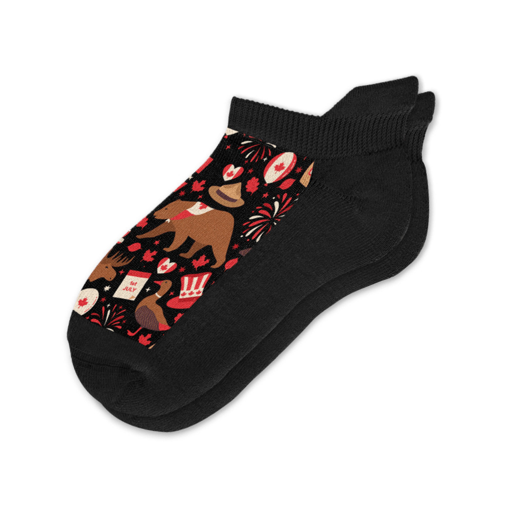 Oh! Canada Ankle Socks