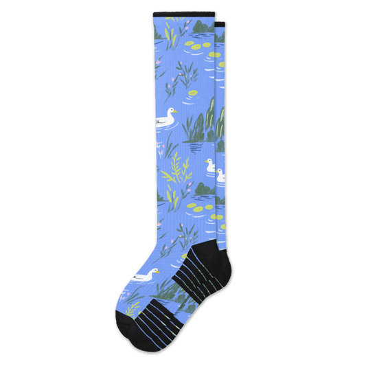 On the Pond Compression Socks